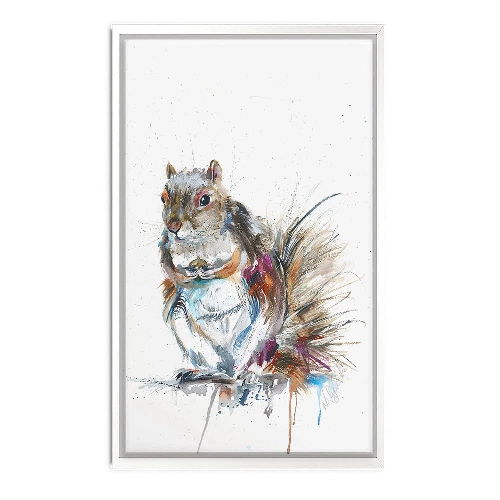 My Nut Canvas Print My Nut Canvas Print wall art product Nicola Jane Rowles