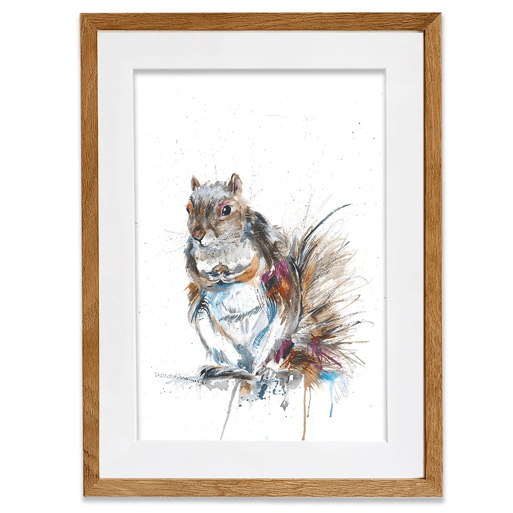 My Nut Framed Art Print My Nut Framed Art Print wall art product Nicola Jane Rowles