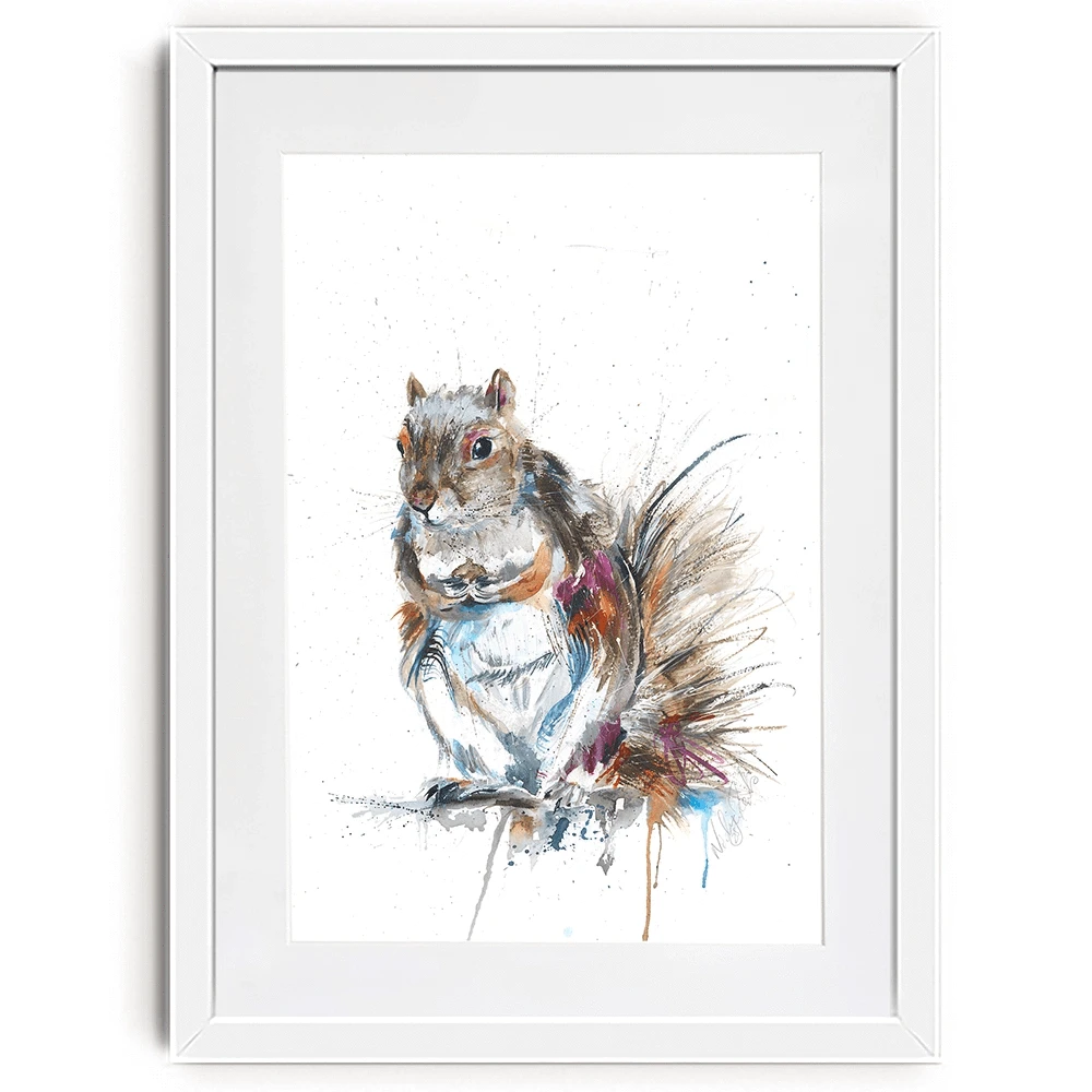 My Nut Framed Art Print My Nut Framed Art Print wall art product Nicola Jane Rowles