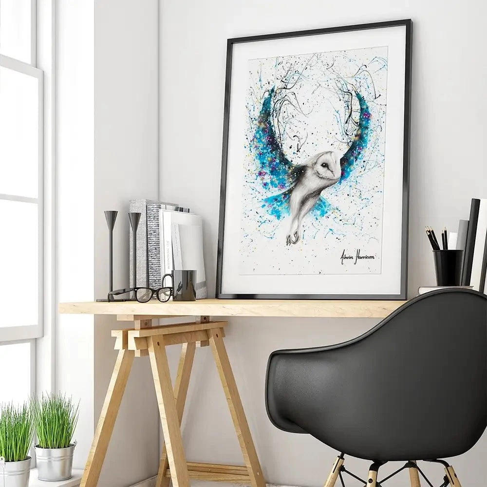 Mystical Owl Framed Art Print Mystical Owl Framed Art Print wall art product Ashvin Harrison