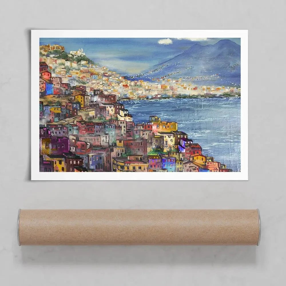 Naples Art Print Naples Art Print wall art product kasyanovart / Shutterstock