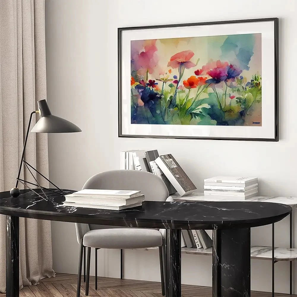 Nature In Watercolour Framed Art Print Nature In Watercolour Framed Art Print | Nature In Watercolour Prints wall art product artisticanarchy / Shutterstock