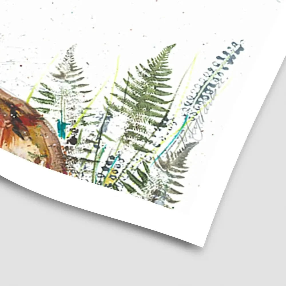 Nature Stag Art Print Nature Stag Art Print wall art product Nicola Jane Rowles