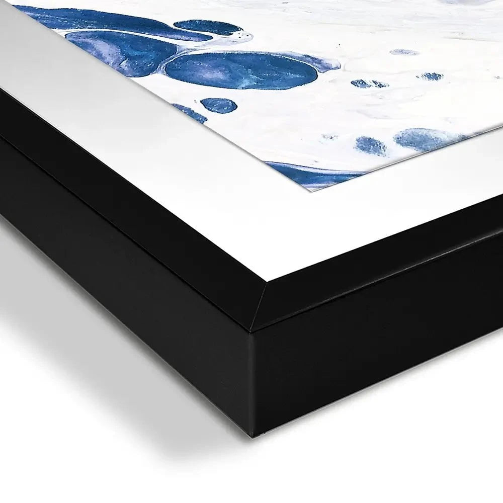 Navy White Mix Framed Art Print Navy White Mix Framed Art Print wall art product Ksenia Zu / Shutterstock