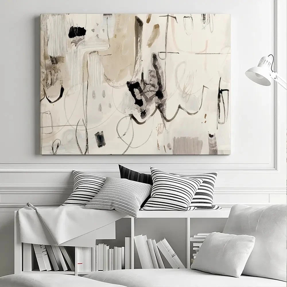 Net Neutral 2 Canvas Print Net Neutral 2 Canvas Print wall art product Victoria Barnes