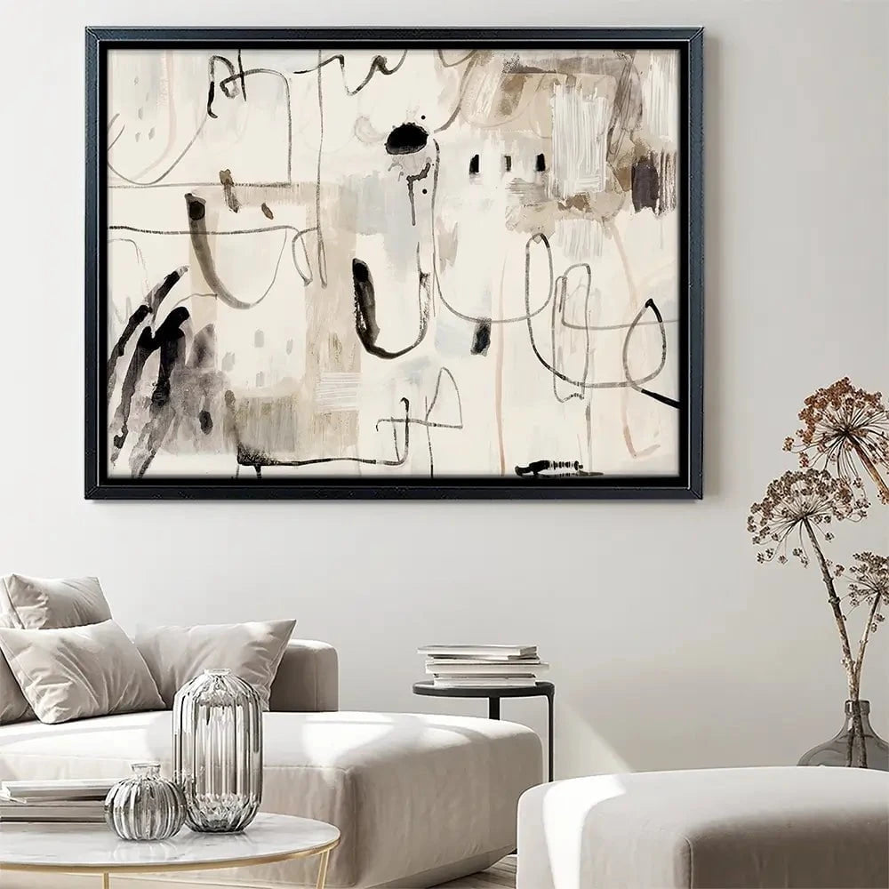 Net Neutral Canvas Print Net Neutral Canvas Print wall art product Victoria Barnes