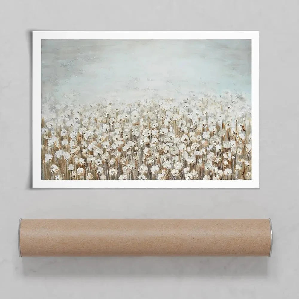 Neutral Florals Art Print Neutral Florals Art Print wall art product CHENYU ARTS / Shutterstock