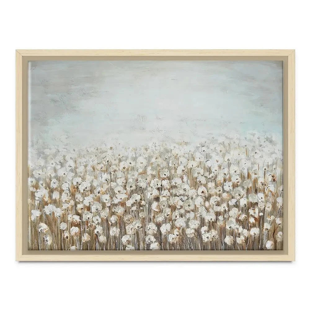 Neutral Florals Canvas Print Neutral Florals Canvas Print wall art product CHENYU ARTS / Shutterstock
