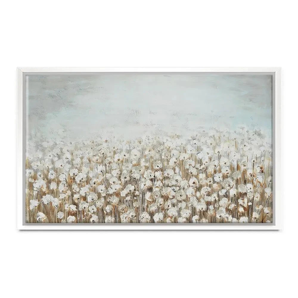 Neutral Florals Canvas Print Neutral Florals Canvas Print wall art product CHENYU ARTS / Shutterstock