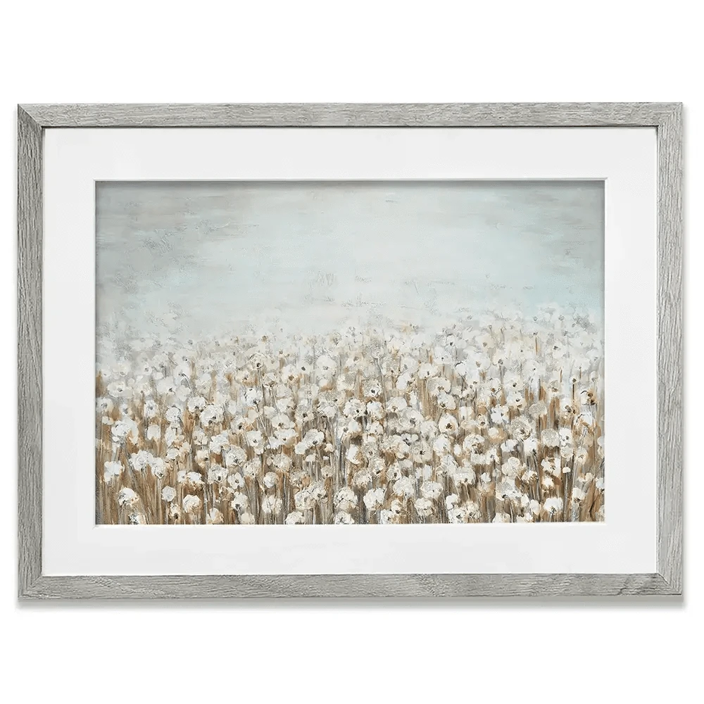 Neutral Florals Framed Art Print Neutral Florals Framed Art Print wall art product CHENYU ARTS / Shutterstock