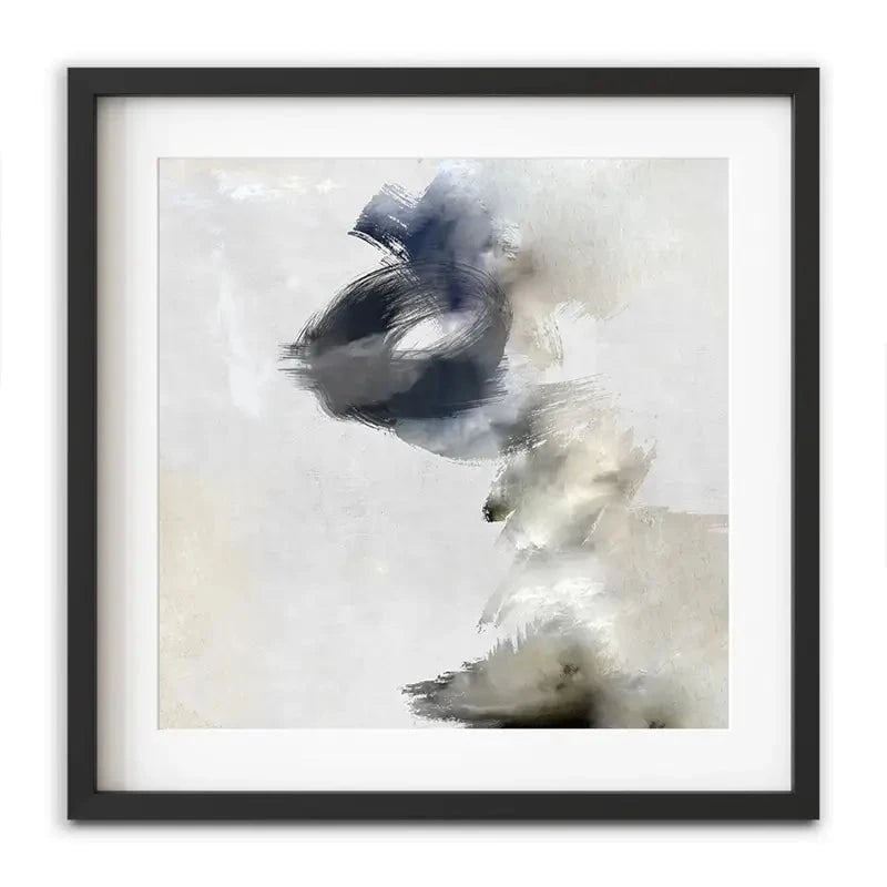 Neutral Swirl Framed Art Print Neutral Swirl Framed Art Print wall art product Roberto Moro