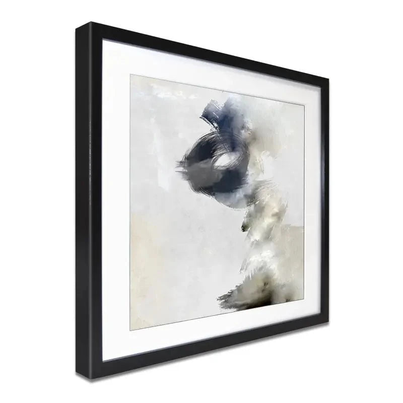 Neutral Swirl Framed Art Print Neutral Swirl Framed Art Print wall art product Roberto Moro