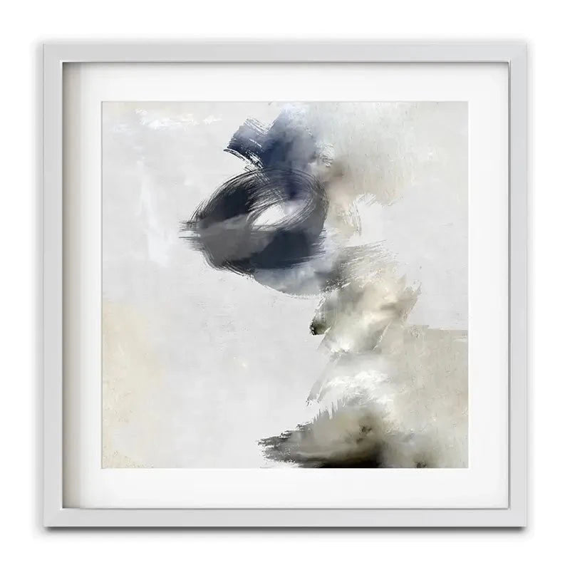 Neutral Swirl Framed Art Print Neutral Swirl Framed Art Print wall art product Roberto Moro