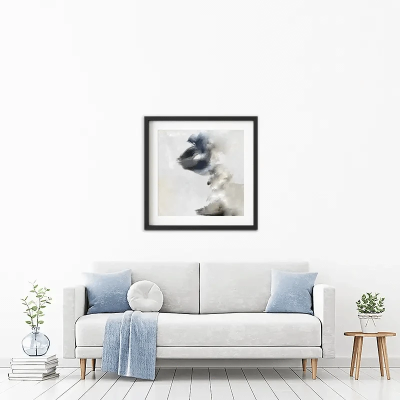 Neutral Swirl Framed Art Print Neutral Swirl Framed Art Print wall art product Roberto Moro
