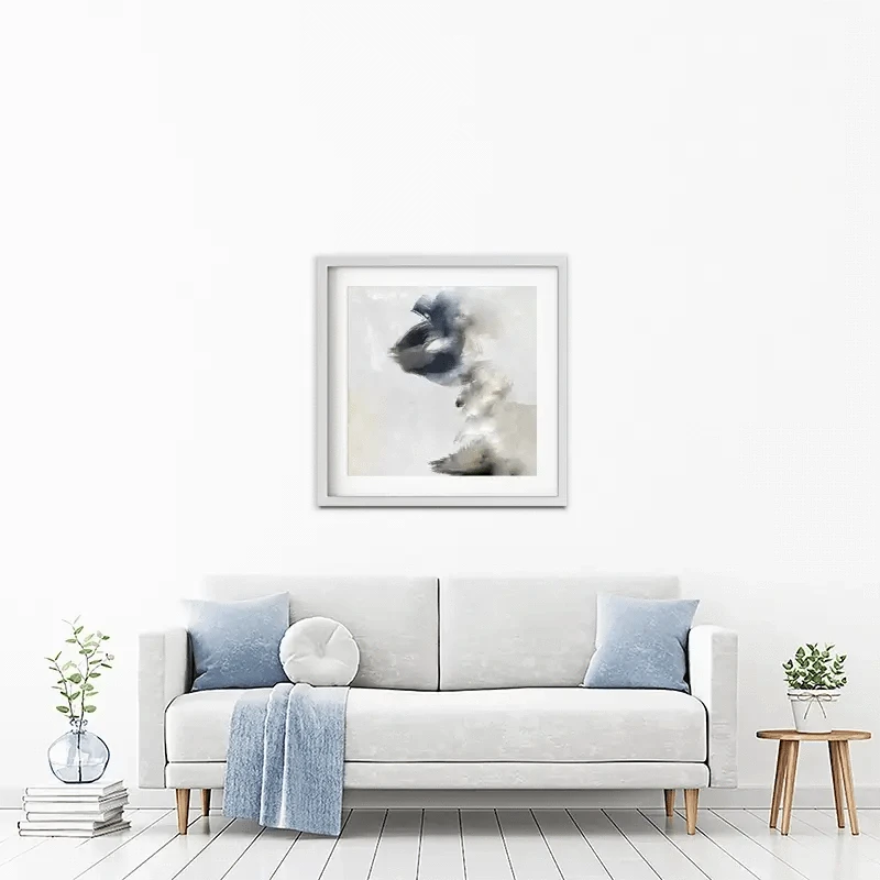 Neutral Swirl Framed Art Print Neutral Swirl Framed Art Print wall art product Roberto Moro