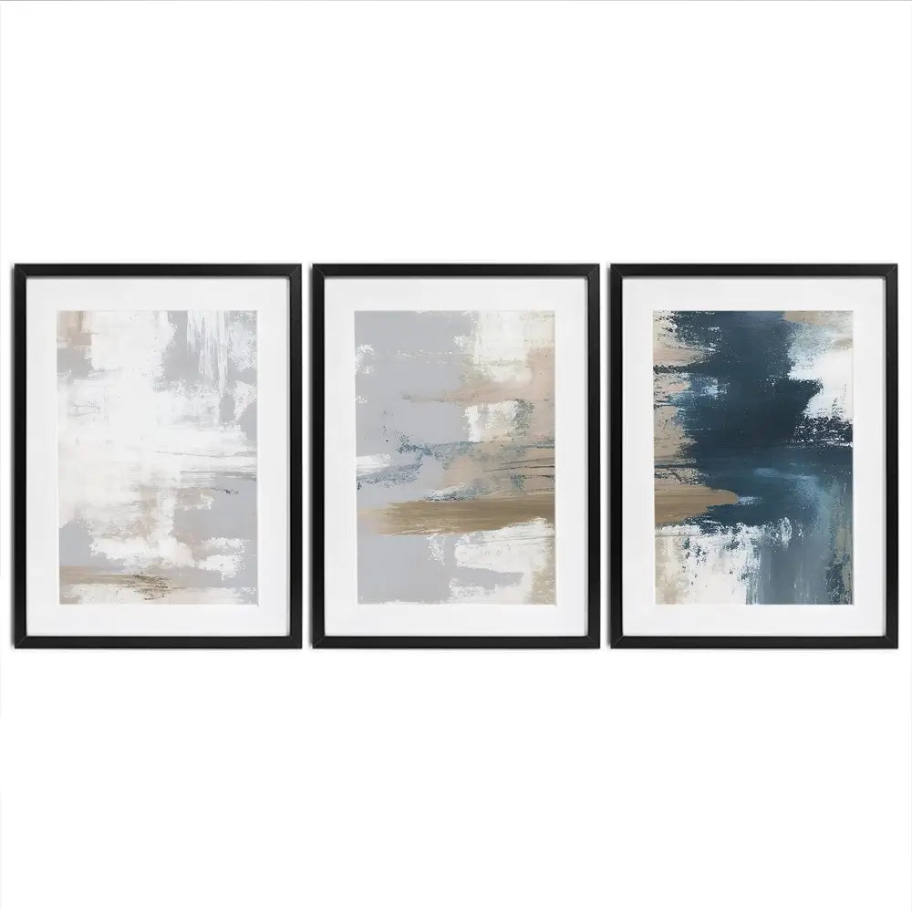 Neutrals Framed Art Print Trio Neutrals Framed Art Print Trio wall art product jesseyy / Shutterstock