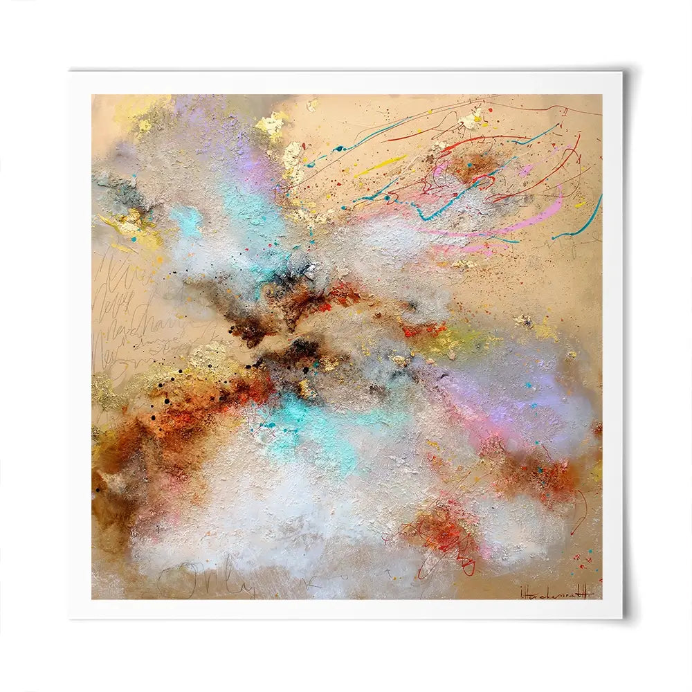 Never Change Square Art Print Never Change Square Art Print wall art product Studio Paint-Ing