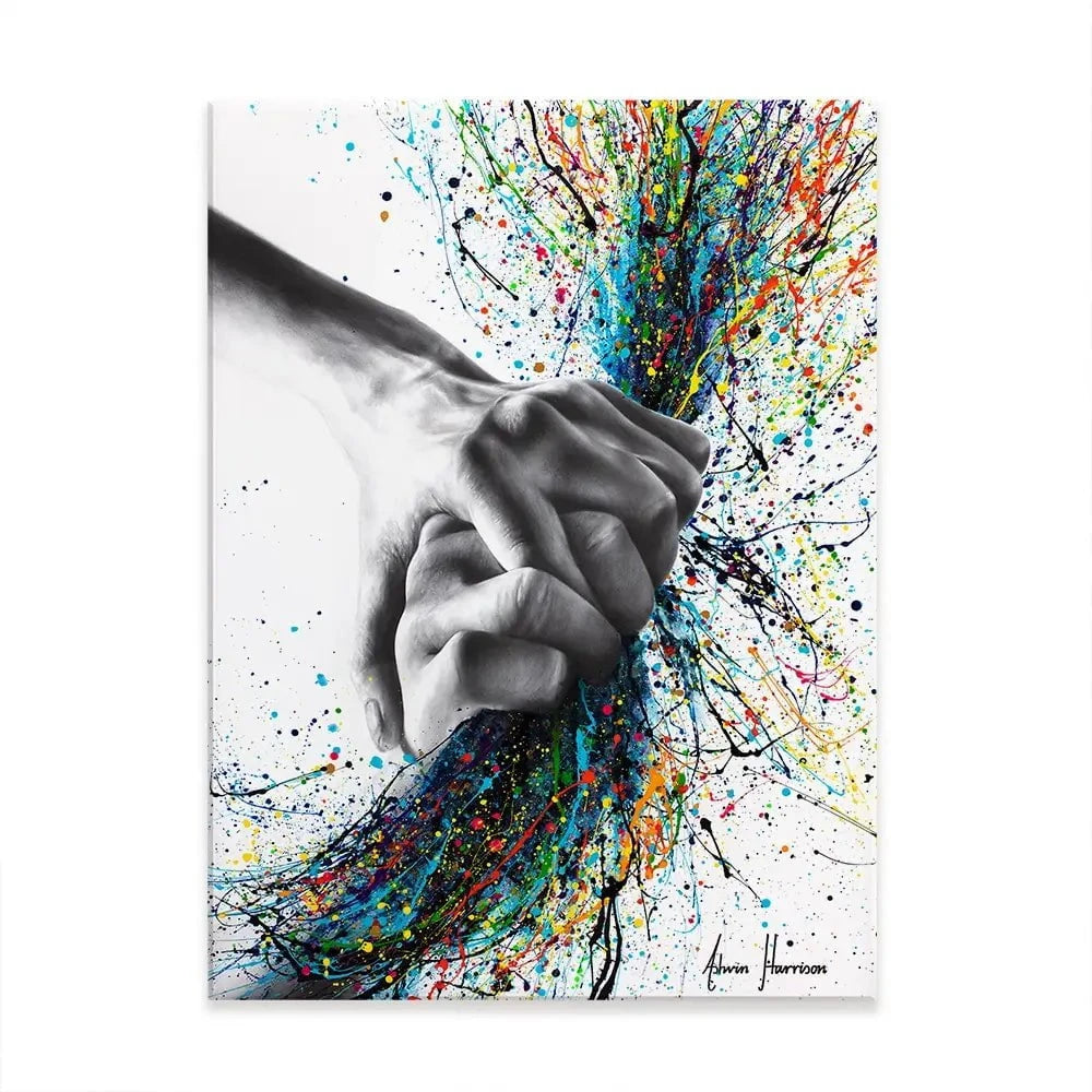 Never Let Go Canvas Print Never Let Go Canvas Print wall art product Ashvin Harrison