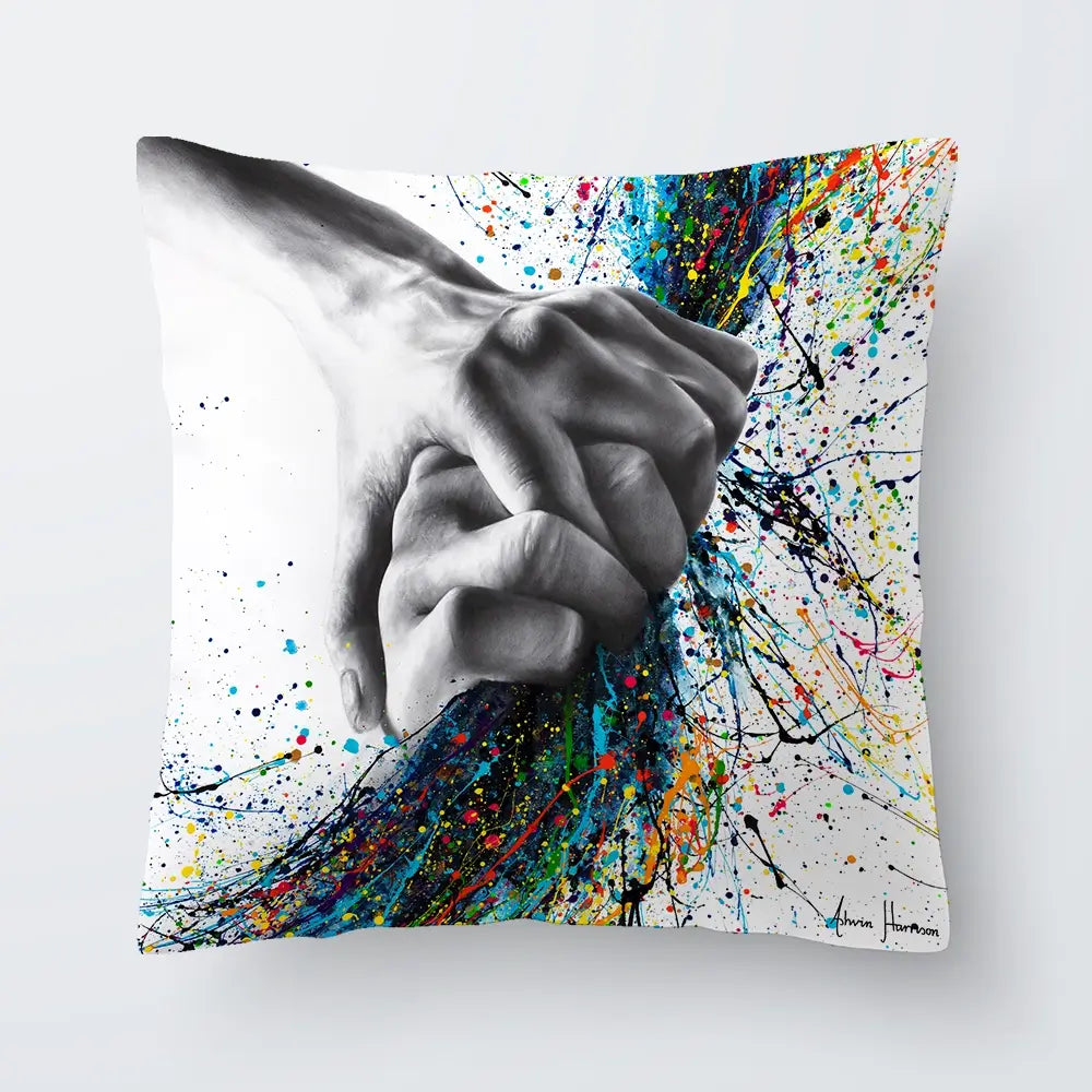 Never Let Go Cushion Never Let Go Cushion wall art product Ashvin Harrison