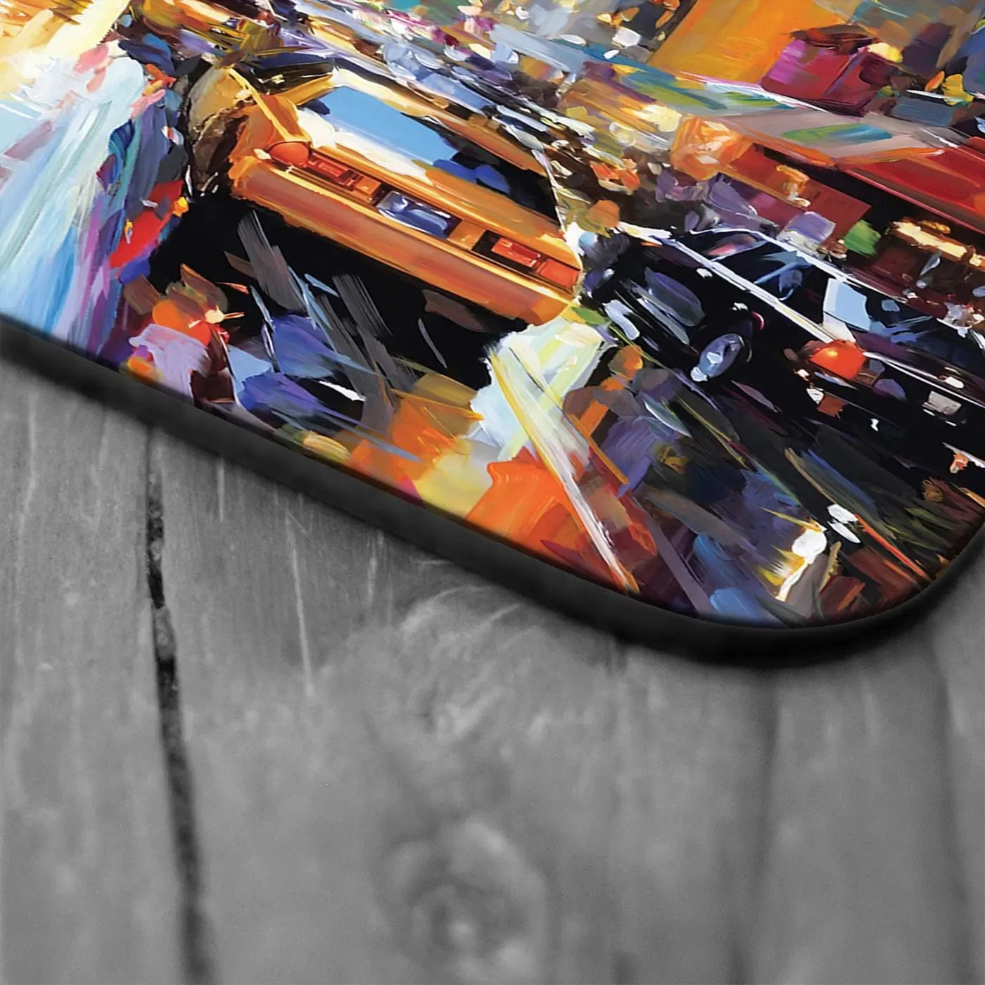 New York City Coaster Set Rainbow Soul Tree Coaster Set | Rainbow Soul Tree Art Coasters wall art product Leon Devenice