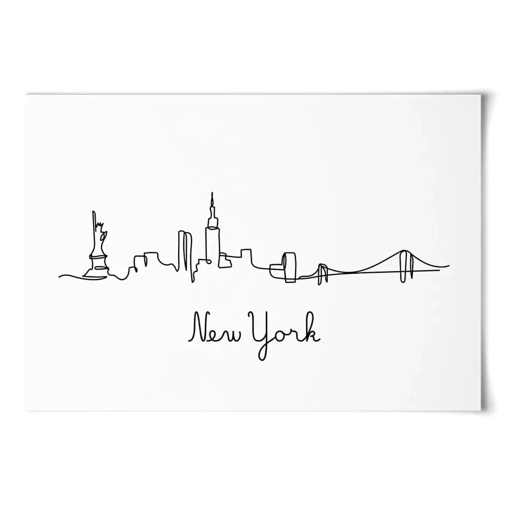 New York Lines Art Print New York Lines Art Print wall art product StockLeb / Shutterstock