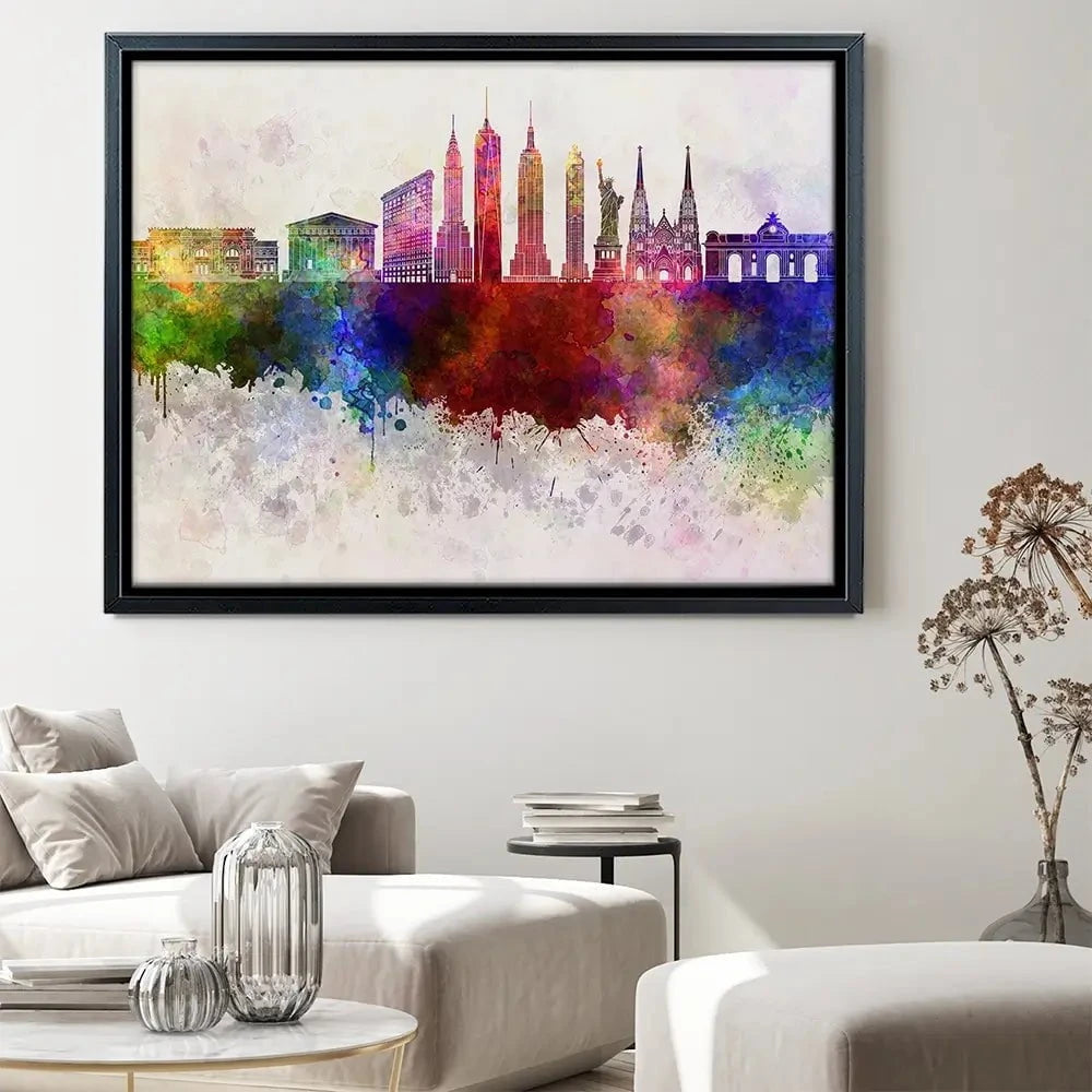 New York Skyline Canvas Print New York Skyline Canvas Print wall art product Cristina Romero Palma / Shutterstock