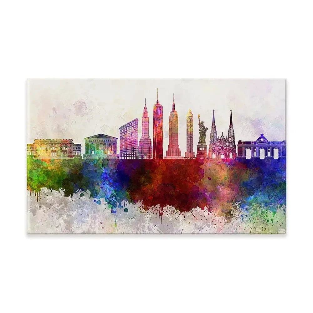 New York Skyline Canvas Print New York Skyline Canvas Print wall art product Cristina Romero Palma / Shutterstock