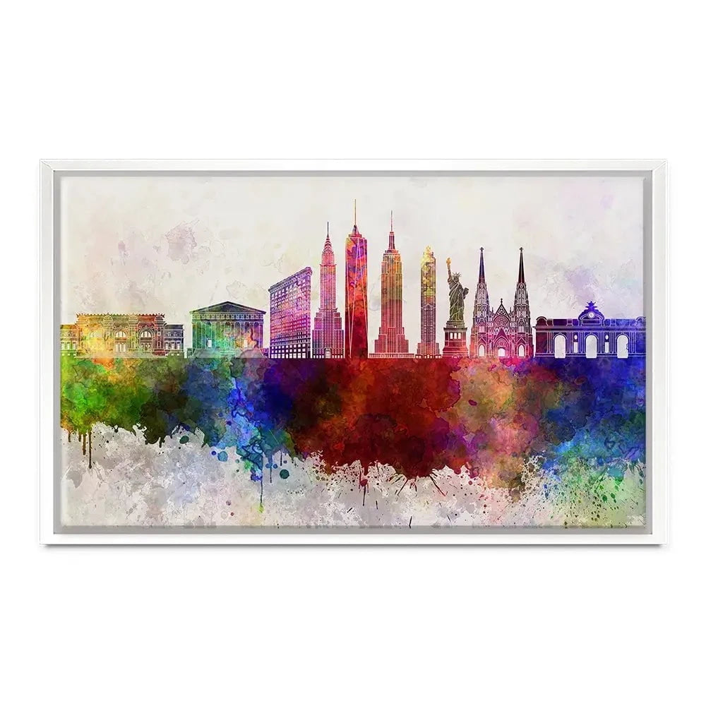 New York Skyline Canvas Print New York Skyline Canvas Print wall art product Cristina Romero Palma / Shutterstock
