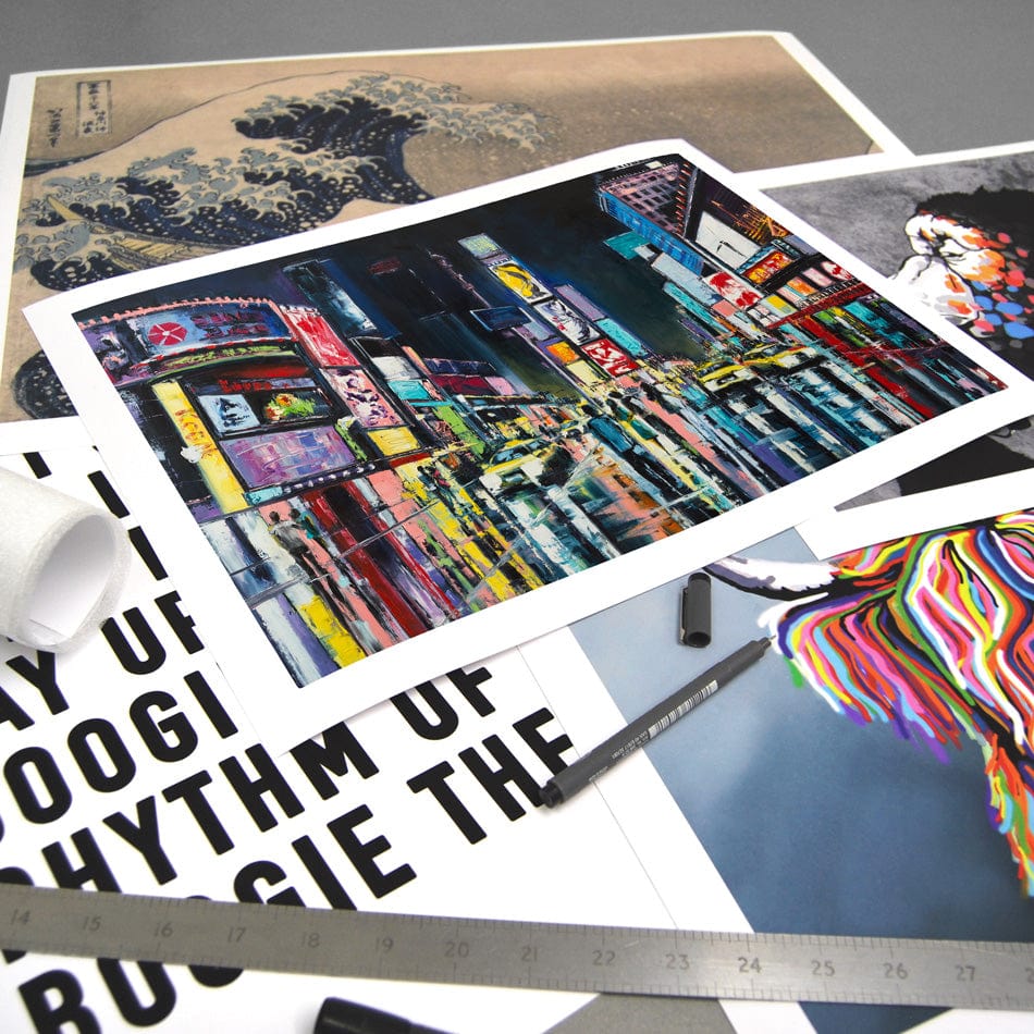 New York Times Square Art Print wall art product / Shutterstock