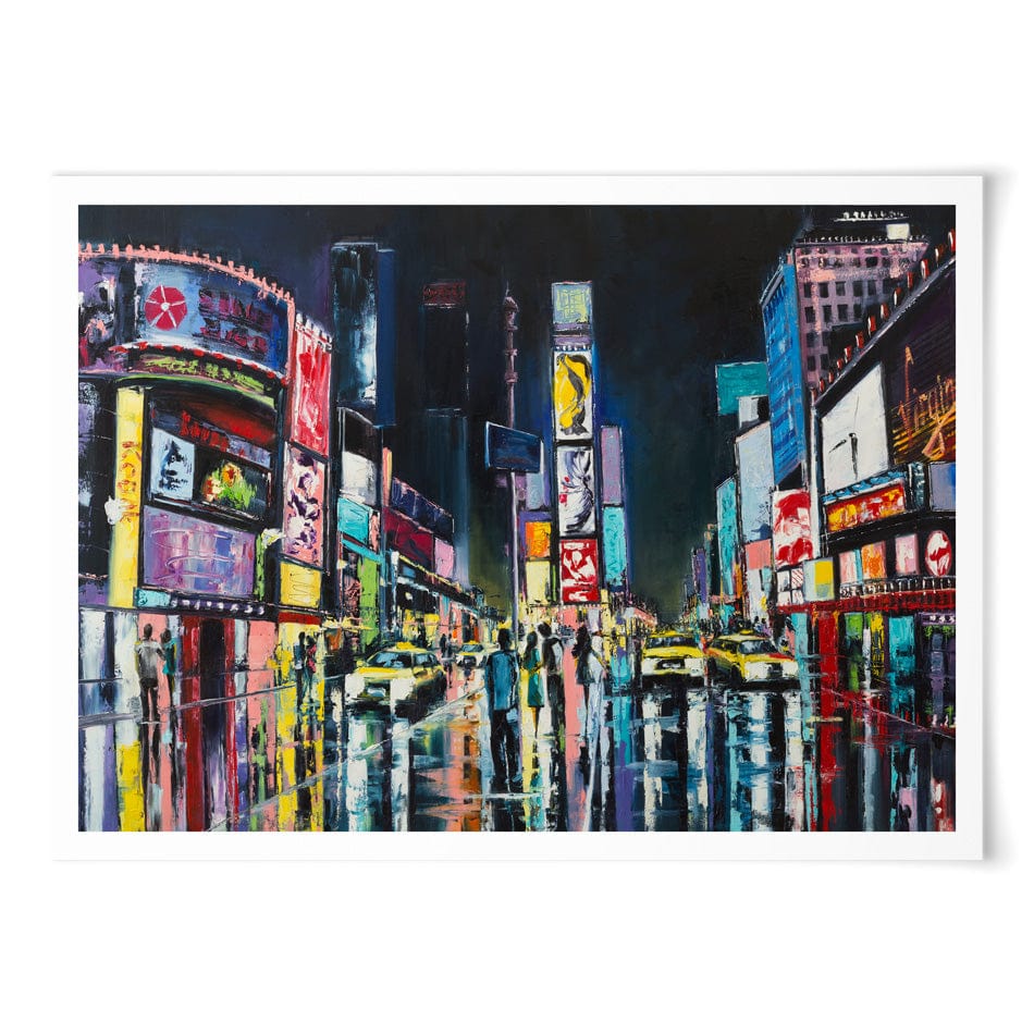 New York Times Square Art Print wall art product / Shutterstock