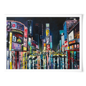 New York Times Square Art Print wall art product / Shutterstock