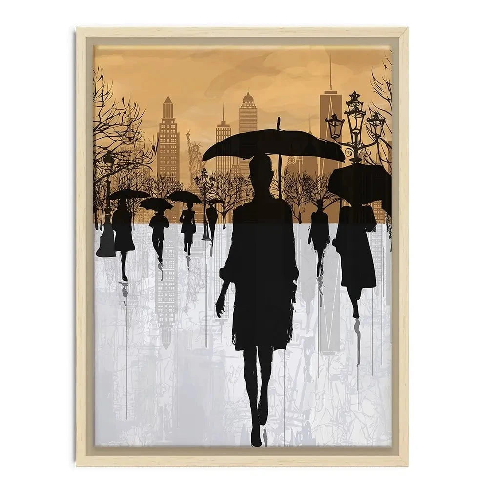 New York Umbrellas Canvas Print New York Umbrellas Canvas Print wall art product isaxar / Shutterstock