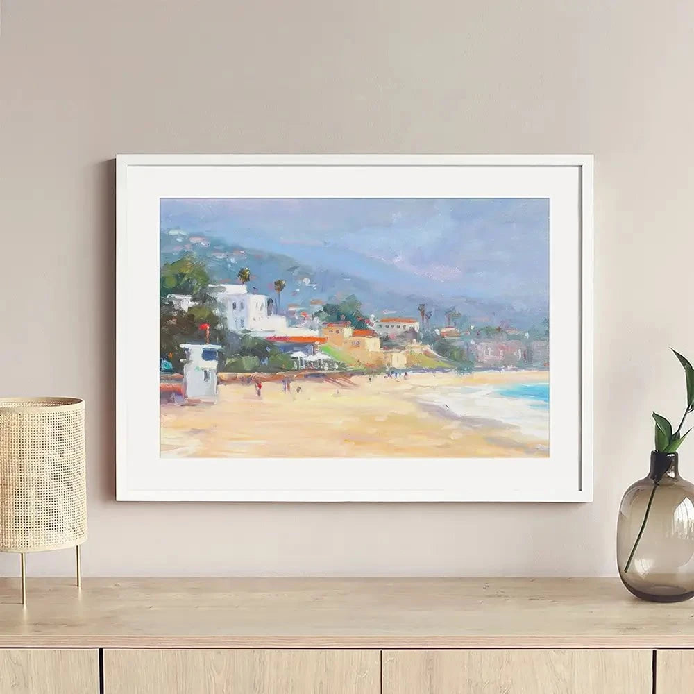 Newport Beach Framed Art Print Newport Beach Framed Art Print wall art product Allayn Stevens
