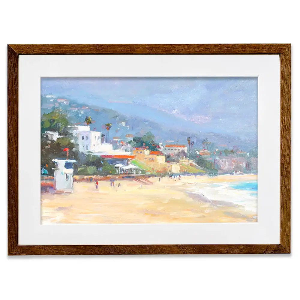 Newport Beach Framed Art Print Newport Beach Framed Art Print wall art product Allayn Stevens