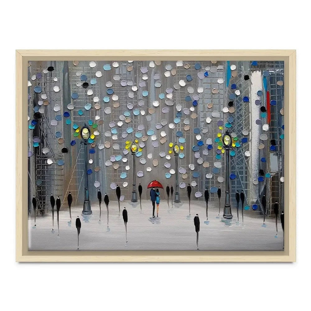 Night City Park Canvas Print Night City Park Canvas Print wall art product Ekaterina Ermilkina