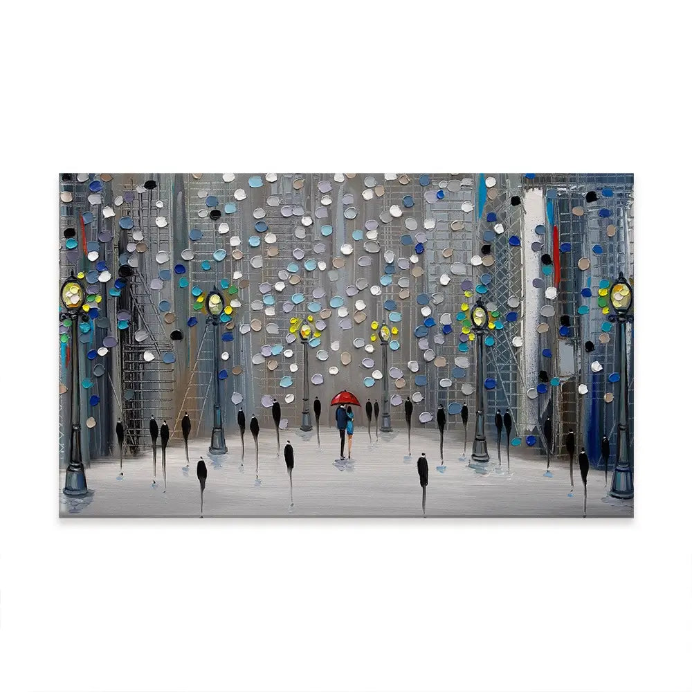 Night City Park Oversized Canvas Print Night City Park Oversized Canvas Print wall art product Art Print Shop