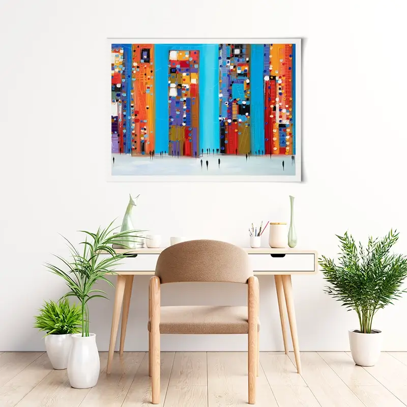 Night Out Art Print Night Out Art Print wall art product Ekaterina Ermilkina