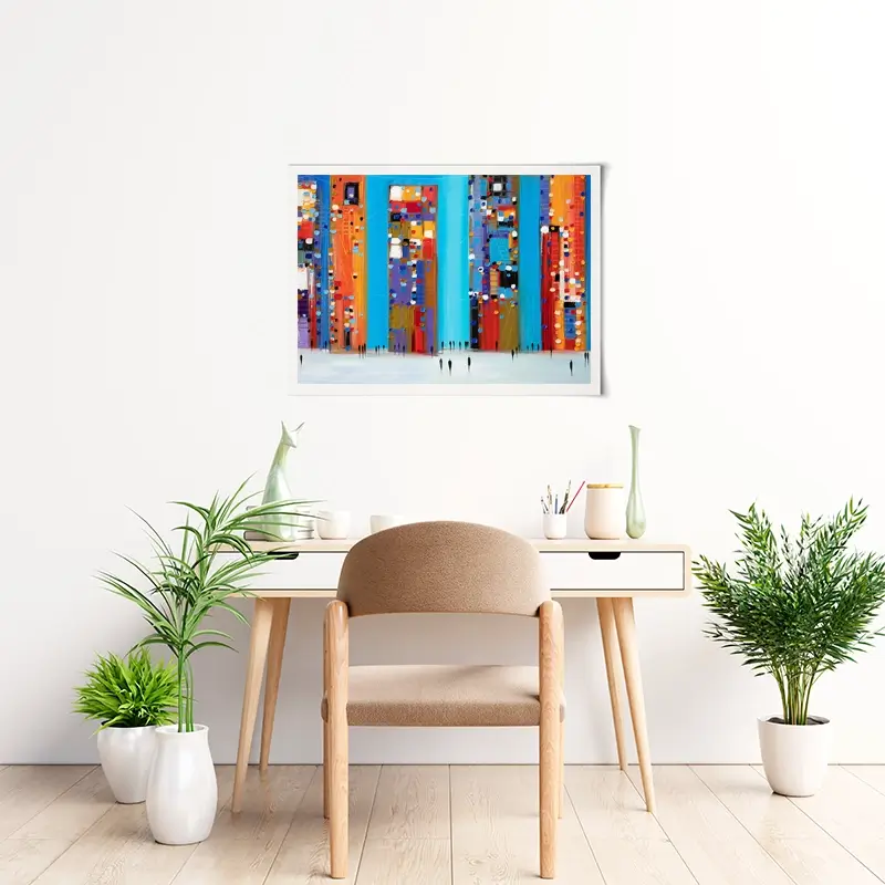 Night Out Art Print Night Out Art Print wall art product Ekaterina Ermilkina
