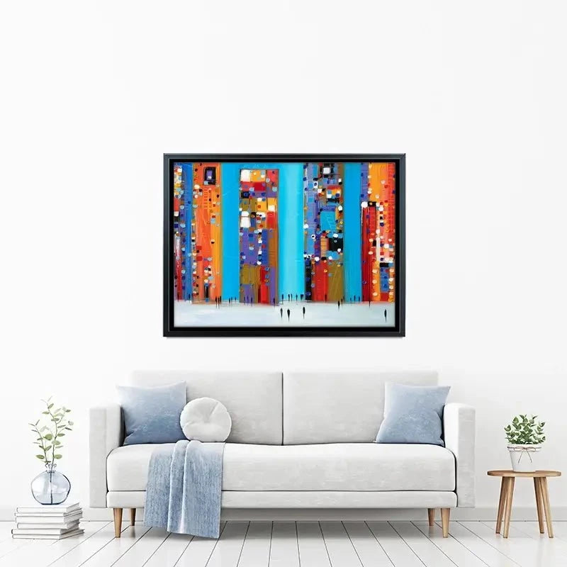 Night Out Canvas Print Night Out Canvas Print wall art product Ekaterina Ermilkina