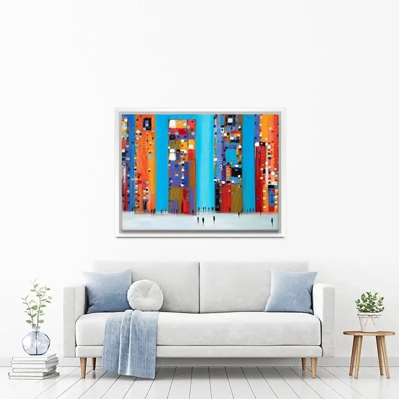 Night Out Canvas Print Night Out Canvas Print wall art product Ekaterina Ermilkina