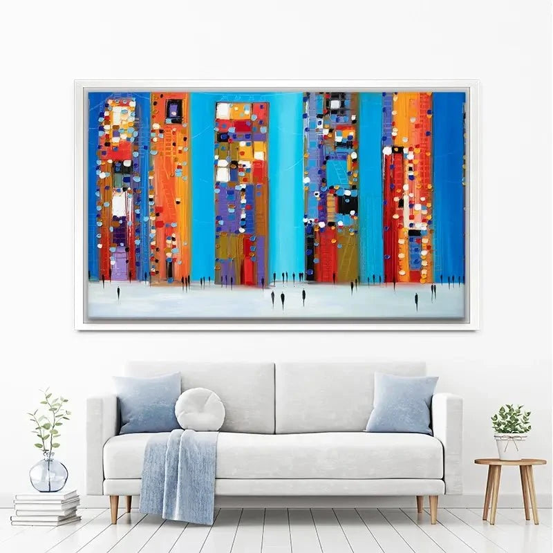Night Out Canvas Print Night Out Canvas Print wall art product Ekaterina Ermilkina