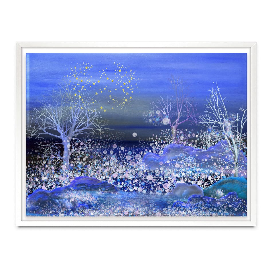 Night Snowfall Canvas Print wall art product kasyanovart / Shutterstock