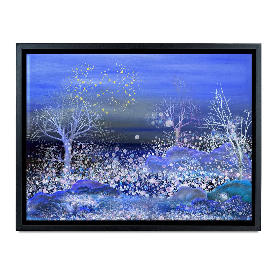 Night Snowfall Canvas Print wall art product kasyanovart / Shutterstock