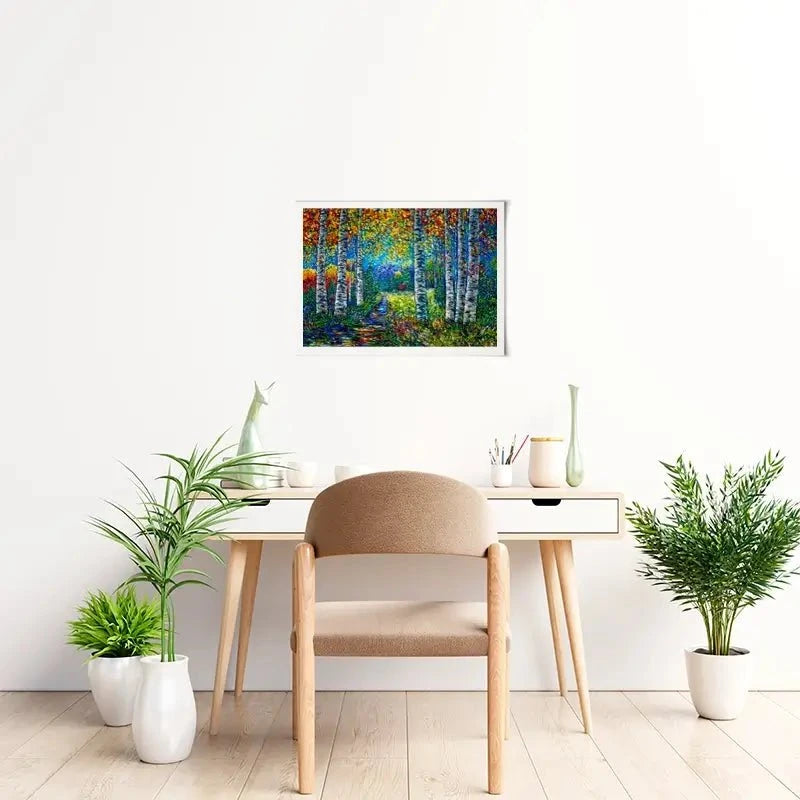 Nocturne Blue Landscape Art Print Nocturne Blue Landscape Art Print wall art product Lena Owens - Independent
