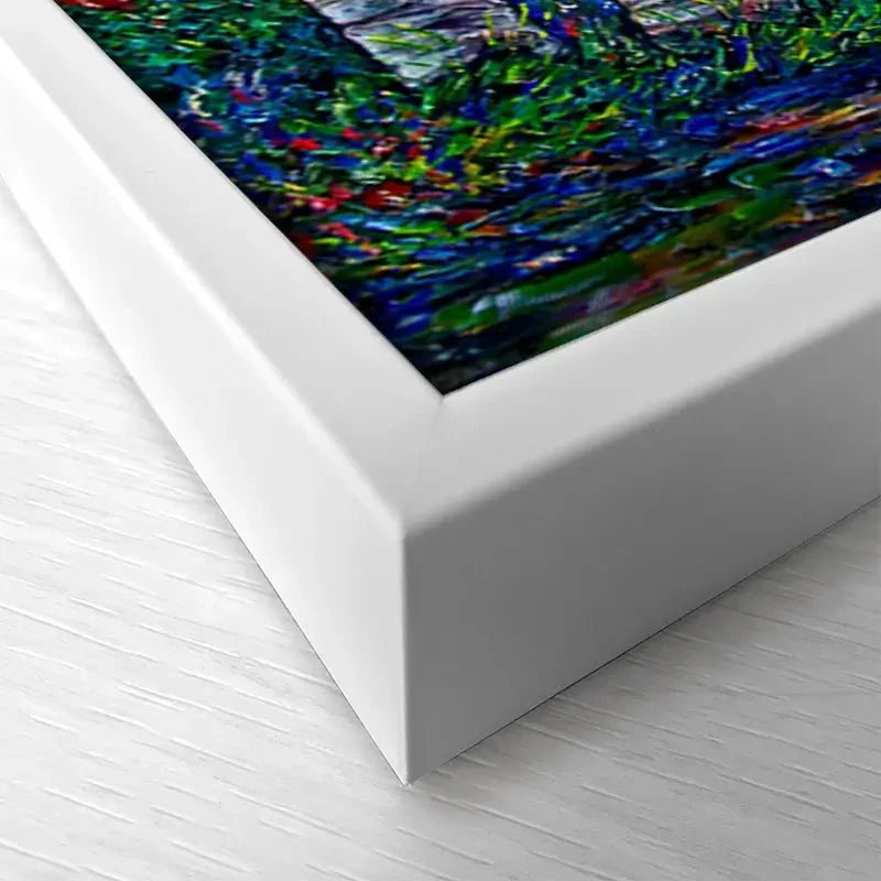 Nocturne Blue Landscape Canvas Print Nocturne Blue Landscape Canvas Print wall art product Lena Owens - Independent