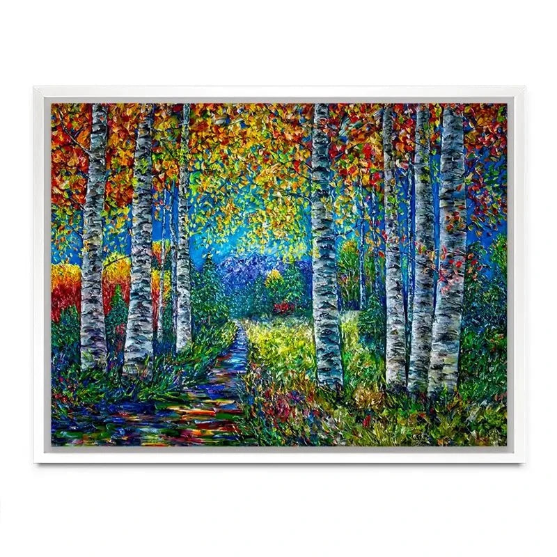 Nocturne Blue Landscape Canvas Print Nocturne Blue Landscape Canvas Print wall art product Lena Owens - Independent