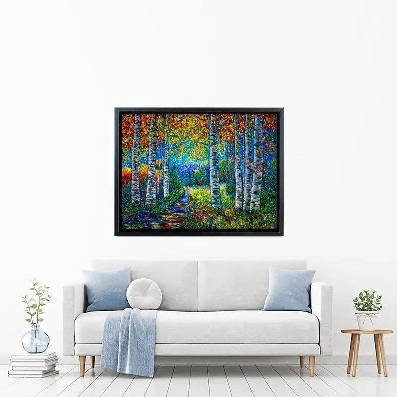 Nocturne Blue Landscape Canvas Print Nocturne Blue Landscape Canvas Print wall art product Lena Owens - Independent