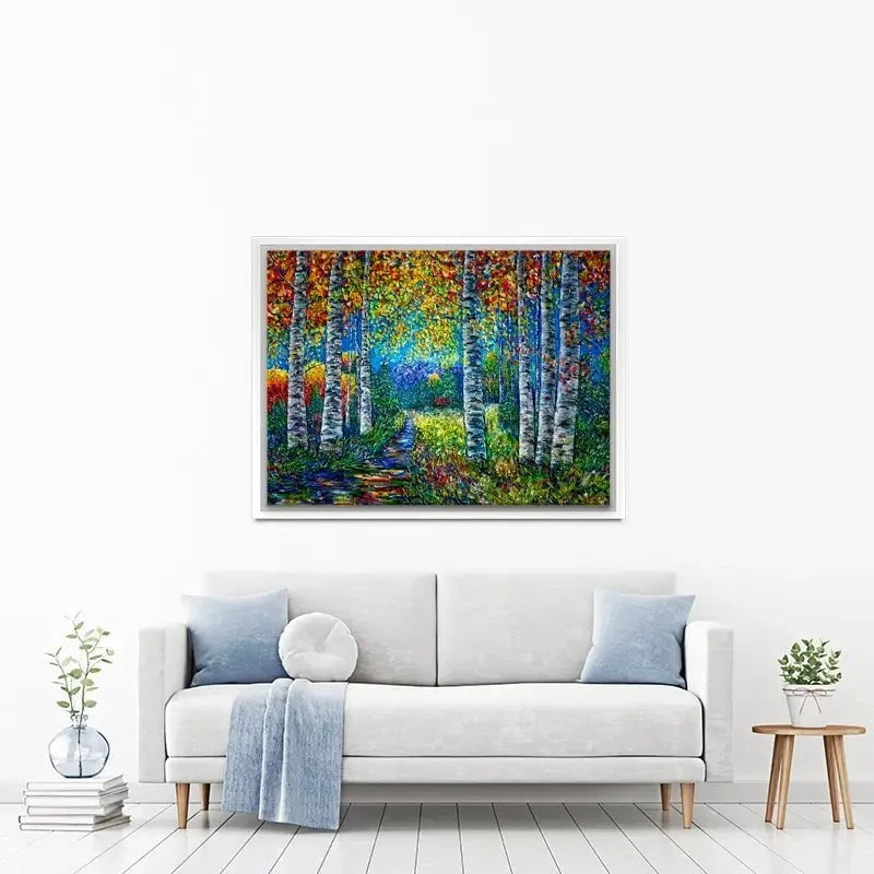 Nocturne Blue Landscape Canvas Print Nocturne Blue Landscape Canvas Print wall art product Lena Owens - Independent