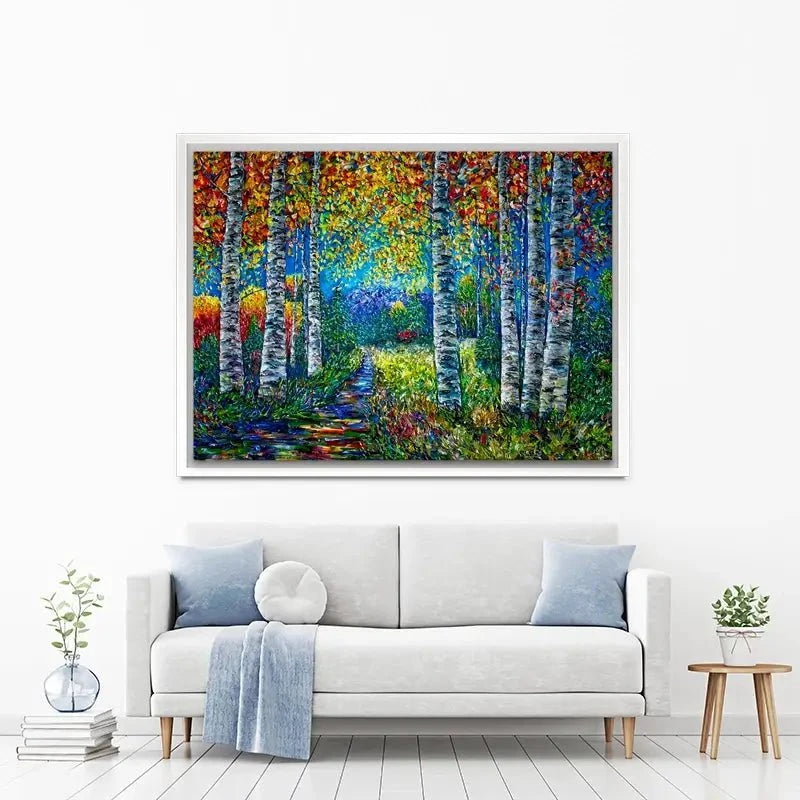 Nocturne Blue Landscape Canvas Print Nocturne Blue Landscape Canvas Print wall art product Lena Owens - Independent