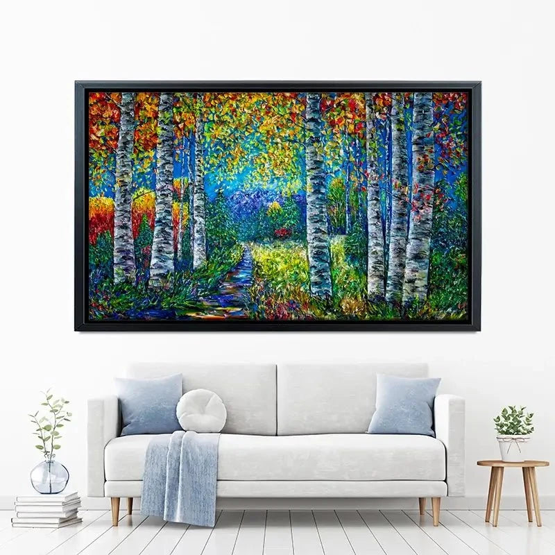 Nocturne Blue Landscape Canvas Print Nocturne Blue Landscape Canvas Print wall art product Lena Owens - Independent